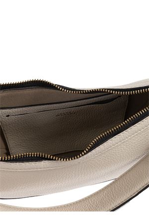 Borsa a spalla Naoko in pelle di vitello bianco crema ISABEL MARANT | PP0001FAD1C04M20CK